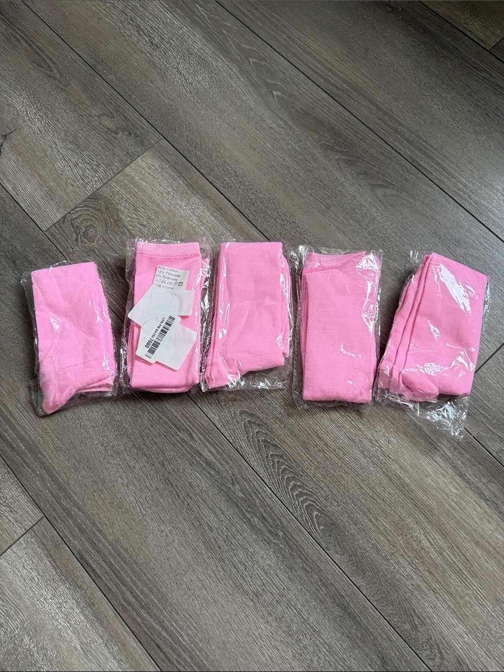 Pink Women's Crew Socks - Pack of 5